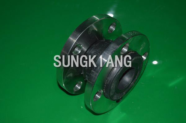 不銹鋼法蘭橡膠軟連接