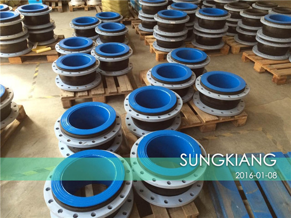 耐負壓橡膠接頭可以避免:橡膠球體被吸憋、吸扁 橡膠接頭