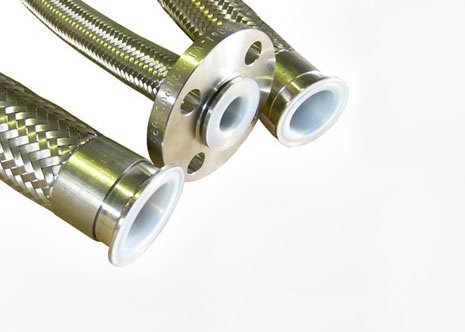 JTW-PTFE型內襯四氟金屬軟管 JTW-PTFE型內襯四氟金屬軟管